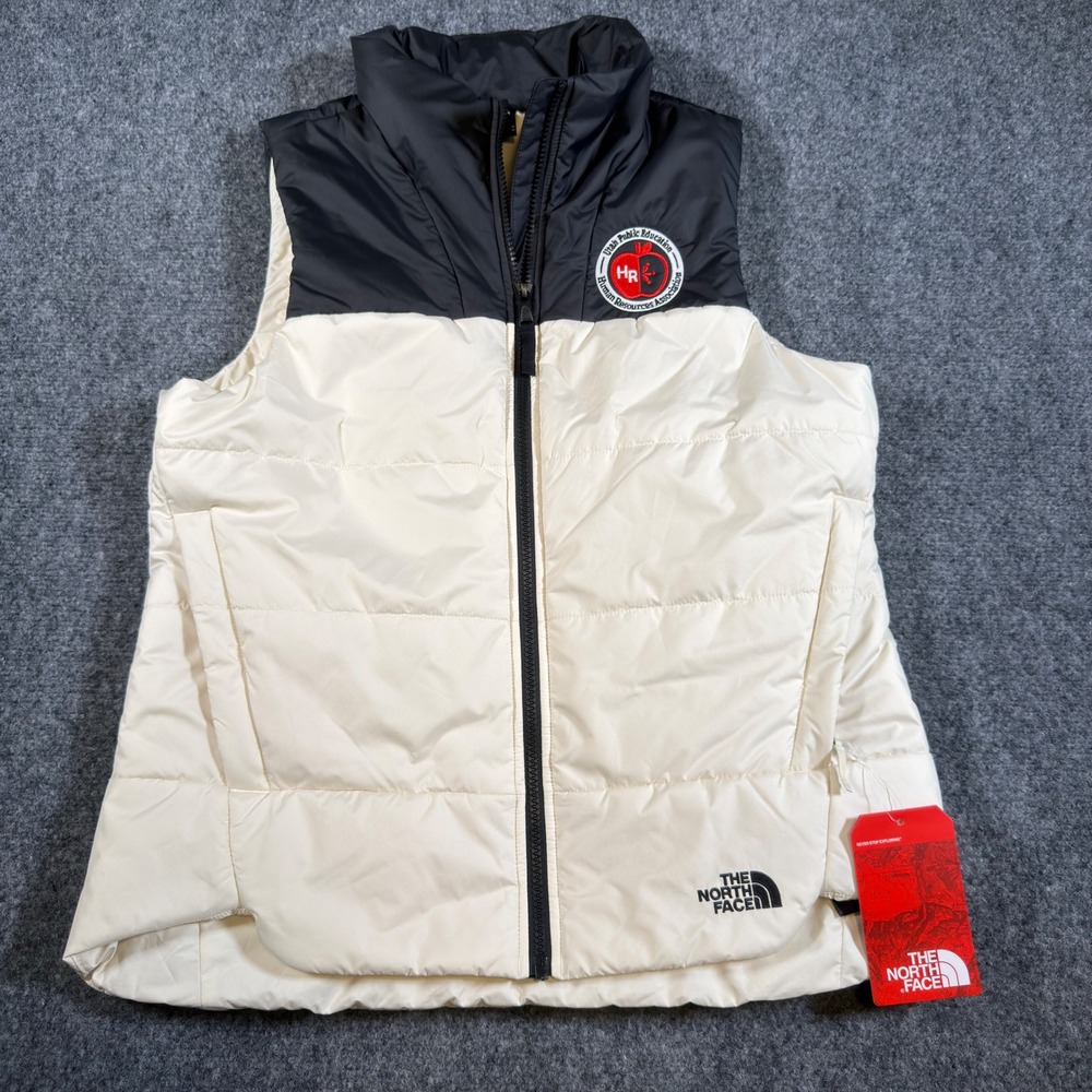 The North Face Everyday Insulated Vest Womens M Vintage White Black NF0A529Q